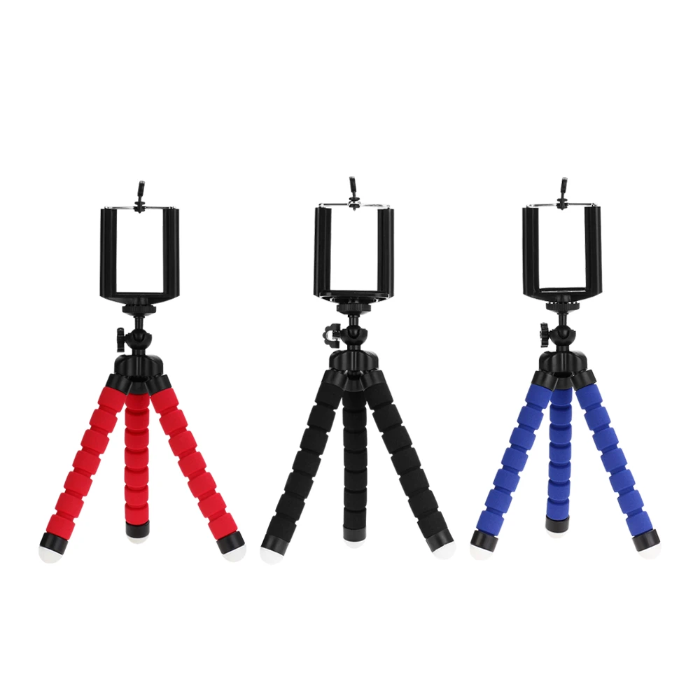 Mobile Phone Holder Flexible Octopus Tripod Bracket for Mobile Phone Camera Selfie Stand Monopod Support Photo Remote Control 2