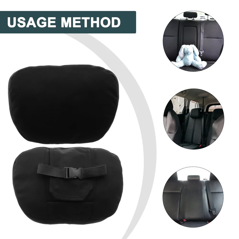 1 Pair Car Headrest Neck Support Maybach Design S Class Ultra Soft Pillow For Mercedes For Benz Universal Car Neck Pillow car pillow car headrest car neck pillow