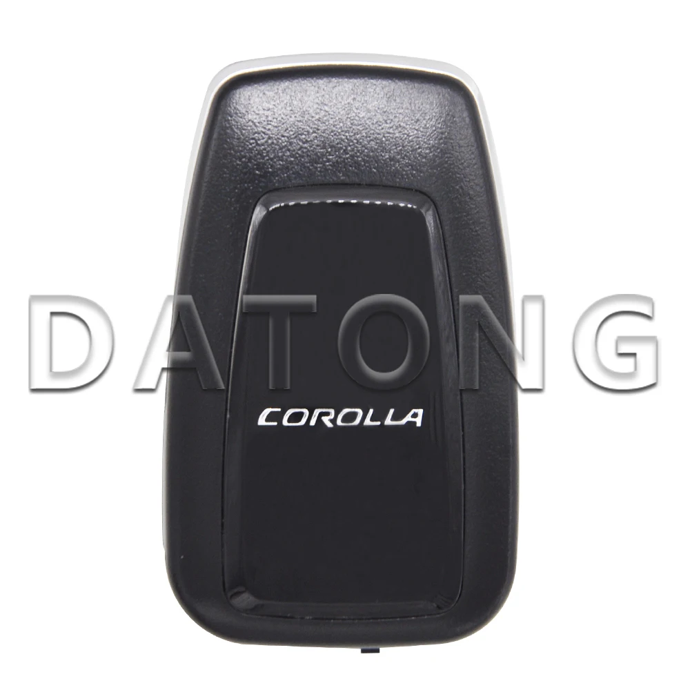 Datong World Car Key Shell Case For Toyota Prius Camry Corolla C-HR CHR RAV4 Prado Replacment Smart Card Housing Cover