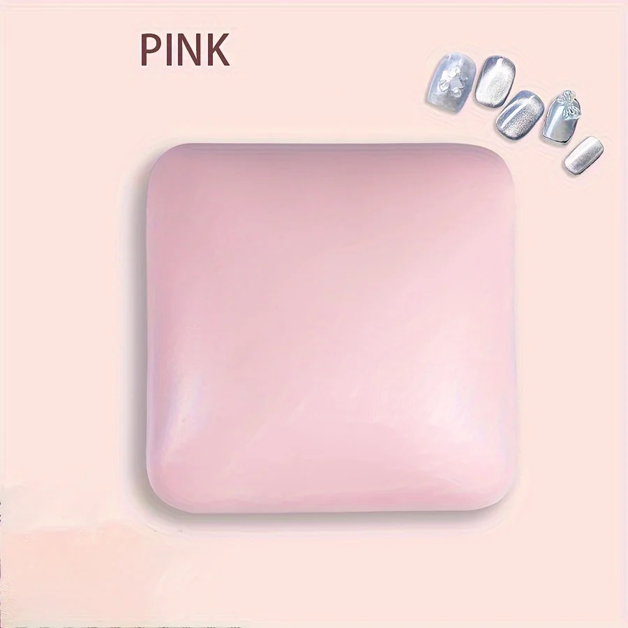 ANGNYA Comfort Elbow Pad for Nail Art-Soft Faux Leather Arm Rest Cushion, Odorless, Ideal for Manicure & Salon Use