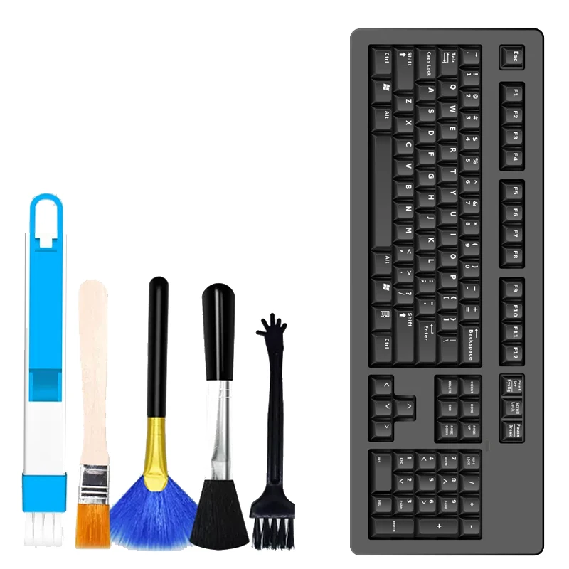 Keyboard Cleaning Brush Set For Laptop Keyboard Gap Dust Soft Brushes Tools cleaning kit cleaning brush computer cleaning brush keyboard cleaning tools