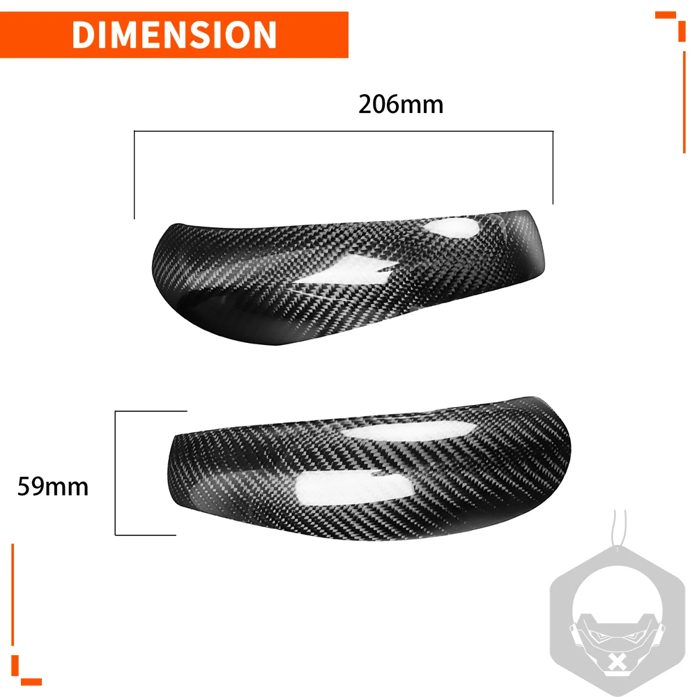 Rearview Mirror Housing Cover Caps Trim For Porsche 911 997.1 2005 2006 2007 2008 Real Carbon Fiber Exterior Accessories