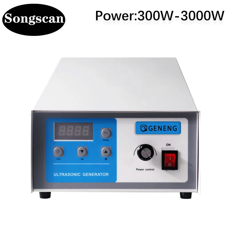 

GENENG Ultrasonic Generator,300W/600W Variable Frequency 25KHz 28KHz 40KHz 80KHz 120KHz PCB Driver Cleaning Controller