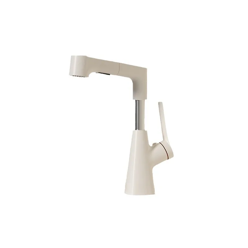High quality stainless steel multifunctional lifting universal pull-out faucet, washbasin, sink, bathroom, hot and cold faucet 6