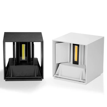 LED 6 واط/12 واط في الهواء الطلق مقاوم للماء IP65 الجدار ضوء الشرفة حديقة الجدار مصباح و داخلي غرفة نوم غرفة المعيشة إضاءة ديكورية مصباح 1
