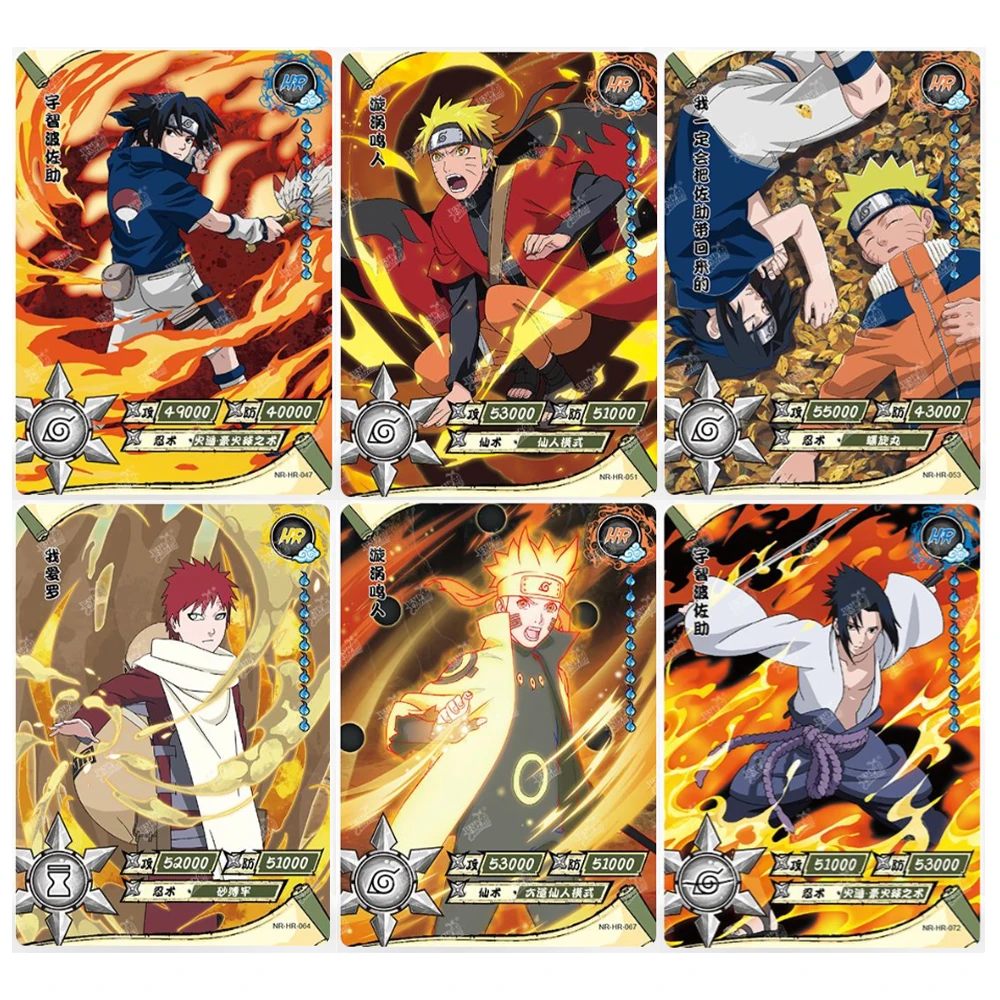 Carte de Collection KAYOU Naruto, 40 à 80, Uchiha Sasuke Itachi Uzumaki Naruto Tsunade Obito