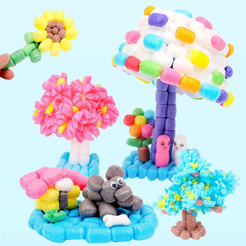 Party Toys Toy Gift Filler Diy Handmade Gift 200/500pcs Magic Corn Festival Gathering Party Favors Handmade DIY Materials Gifts For Kids Children Day Birthday New Year TMZ