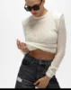 2024 Autumn Winter Female Sweater Perspective Knitwear Pullover For Women Elegant Soft O Neck Long Sleeve High Street Outwear 2