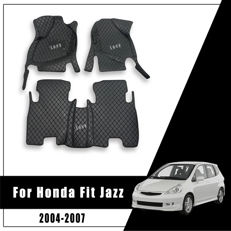 CarFloorMatsForHondaFitJazz2007200620052004CarpetsAuto