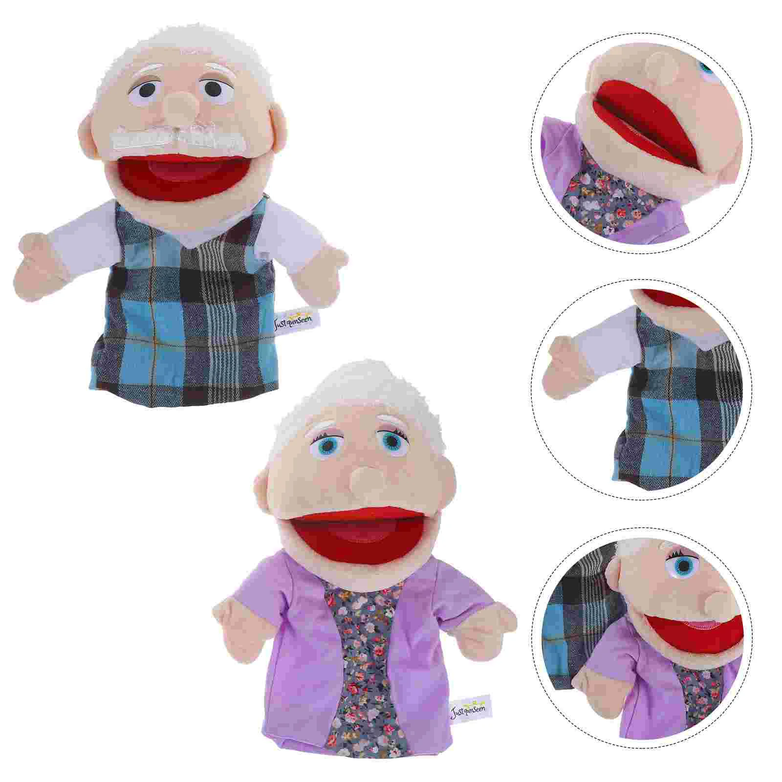 

Игрушка-марионетка плюшевая для детей и дедушек