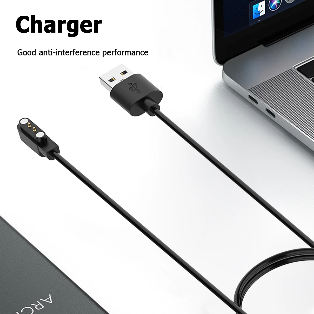 Magnetic USB Charging Cable Dock Charger Adapter Charger Adapter Power Cord Smart Watch Charger Cable for CMF Watch Pro 2/Pro 1