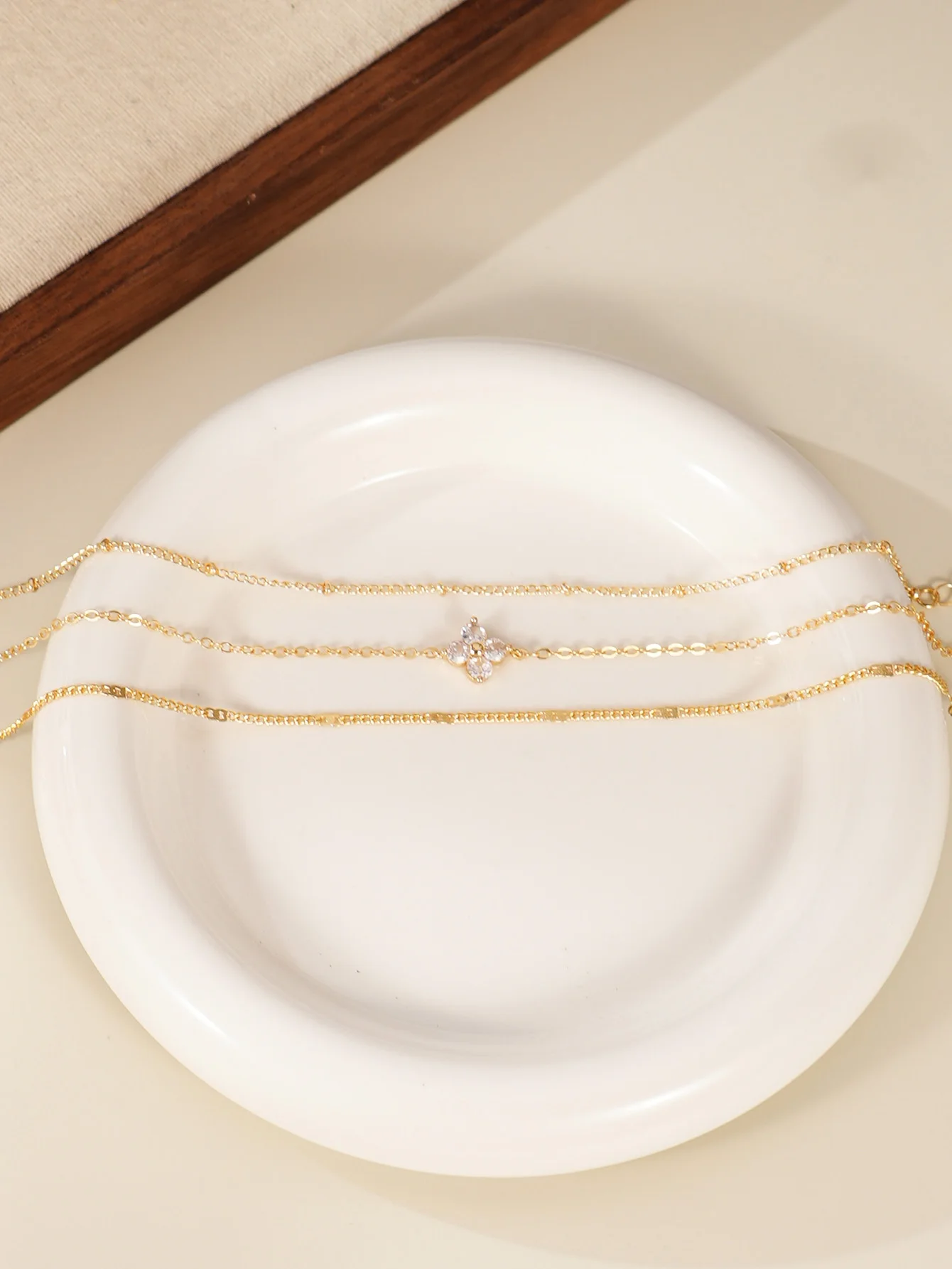 Minimalist Fine Chain Accessories Party Vacation