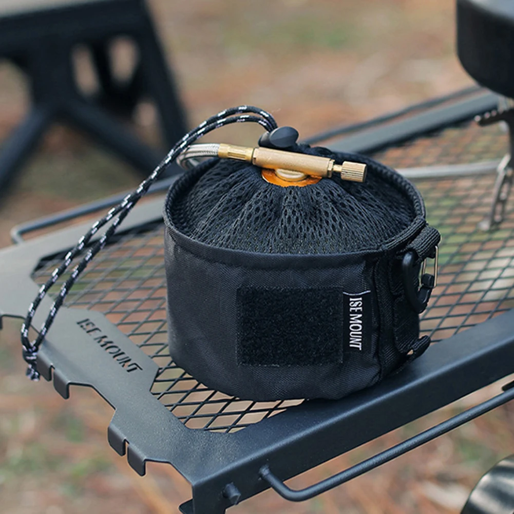 

Mini Drawstring Bag Multi-Purpose Portable Tank Storage Bags Hanging Drawstring Pouch Outdoor Camping Pot Cookware Storage Bag