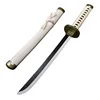 Cosplay He Tao Demon Roronoa Zoro 60cm Anime Bamboo Weapon Sword Role Play 24inch Model  Katana 1