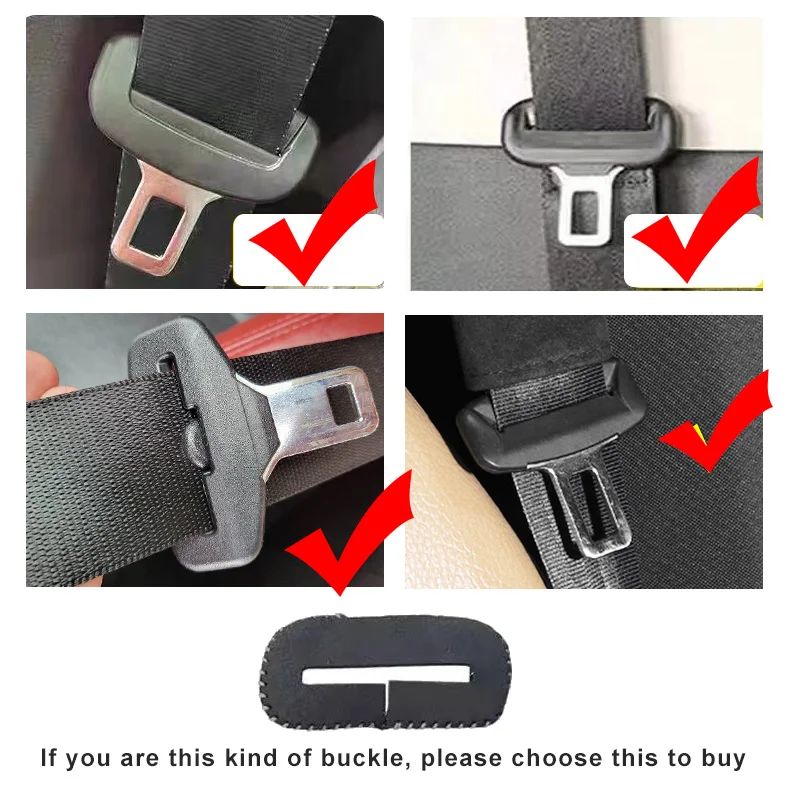 For Volvo Xc60 Xc90 S90 V90cc S60 V60cc V40 S80 Xc40 Flip Fur Safety Belt  Buckle Protection Cover - Seat Belt Accessories - AliExpress