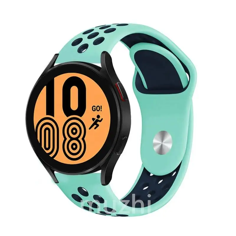 Breathable Sport Silicone Watch Band, 22mm/20mm - Various Models