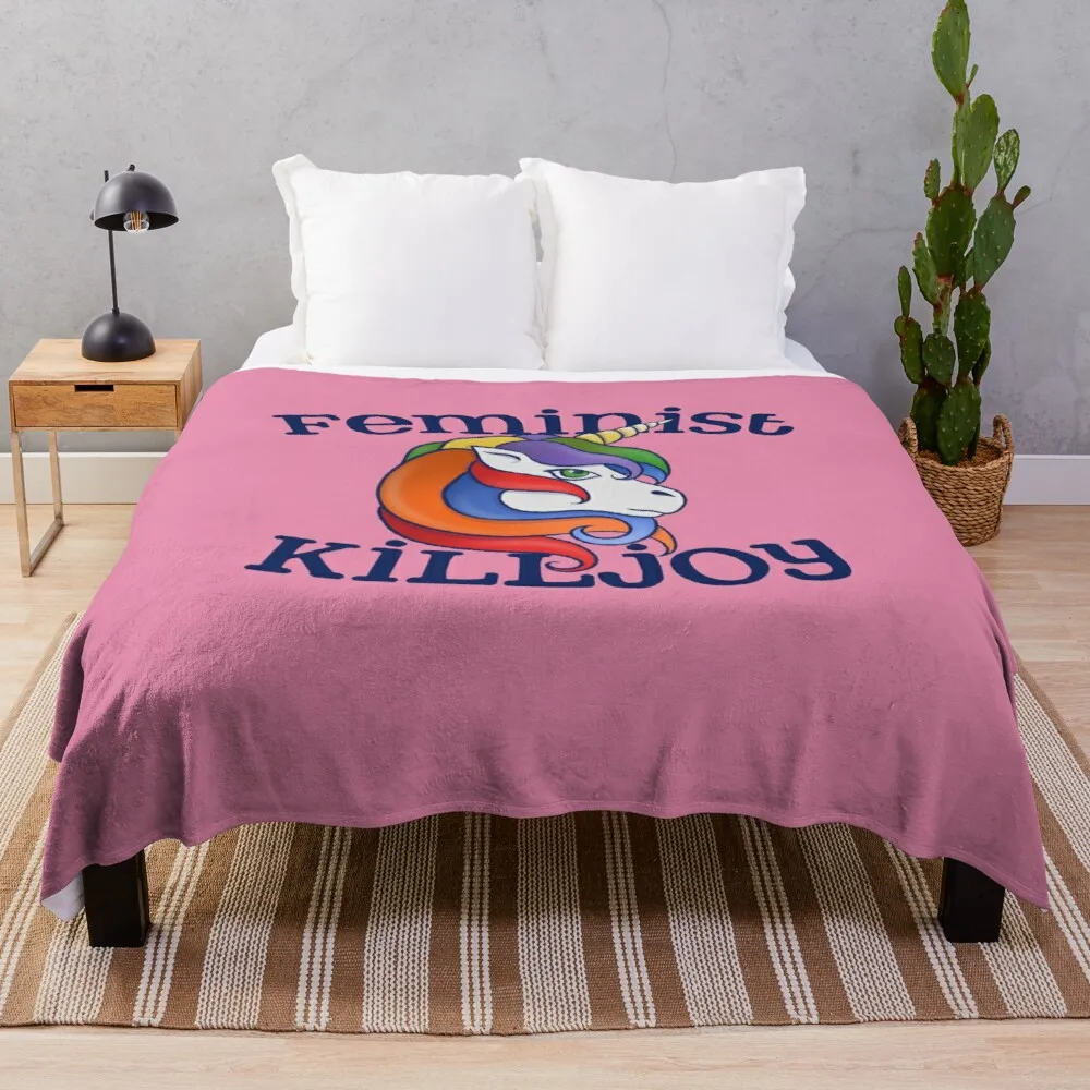 

Feminist Killjoy Throw Blanket Shaggy Blanket