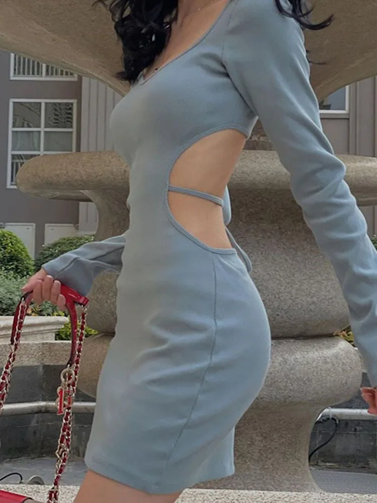 lace up backless bodycon dress Lace up Backless Maxi Dress | Shop Now main image 0