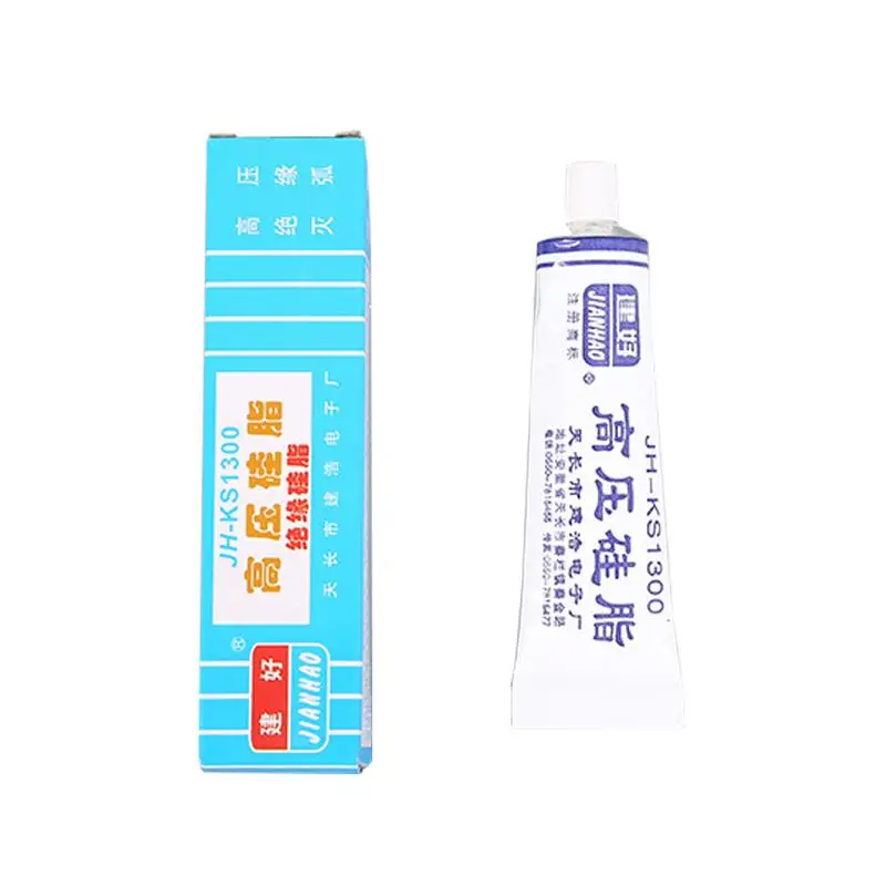 30g High Voltage Silicon Grease Insulation Moistureproof Non-Curing For TV Component High Pressure Parts jk9320 ac dc ir tester hipot tester withstand voltage insulation tester