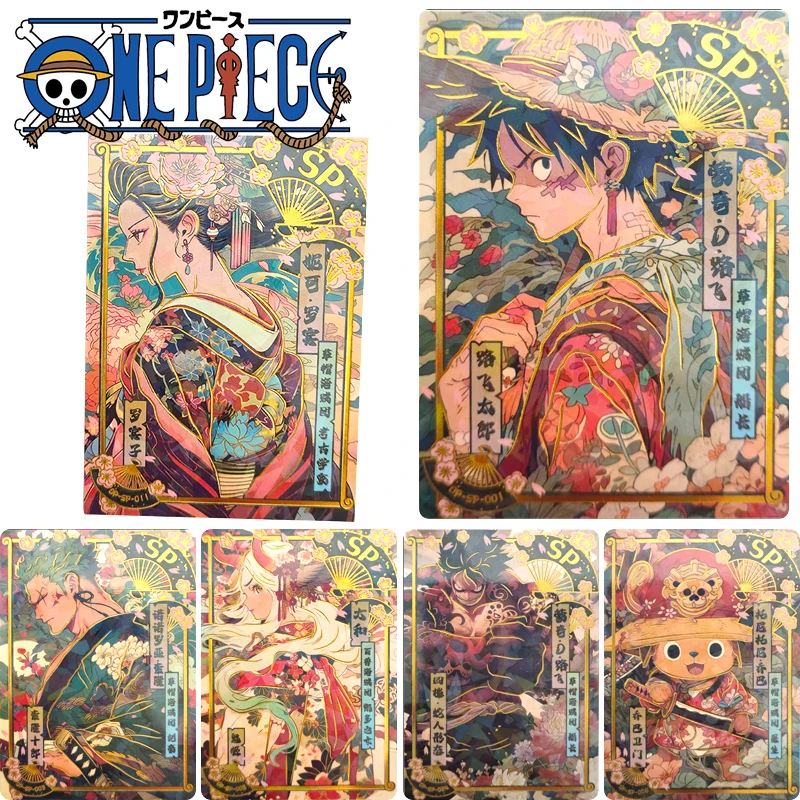 Kabago One Piece Sp Card Personaggi Anime Monkey D. Rufy Nico Robin Yamato Rare Collection Card Giocattoli Regalo Di Compleanno Di Natale