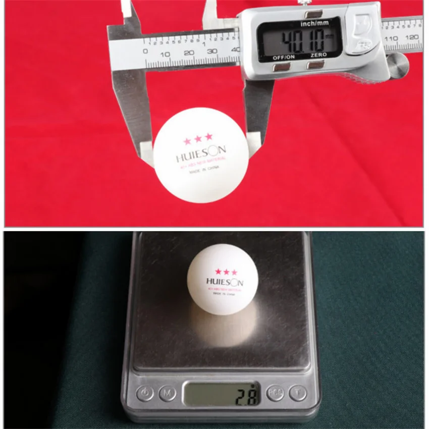 ABS 40+ New Material Table Tennis Balls 3 Star 20~100 PCS Ping Pong Balls for Match And Training table tennis balls