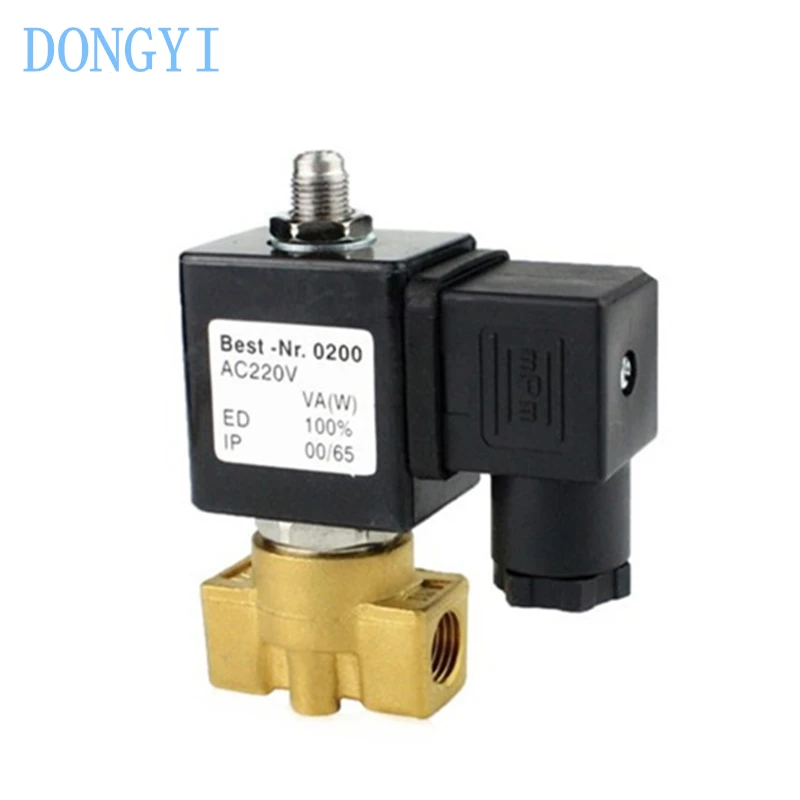 Descarga de Carga Deflação de Duas Posições Válvula Solenóide Três Vias Vx232008 Compressor de ar Válvula de Escape 4