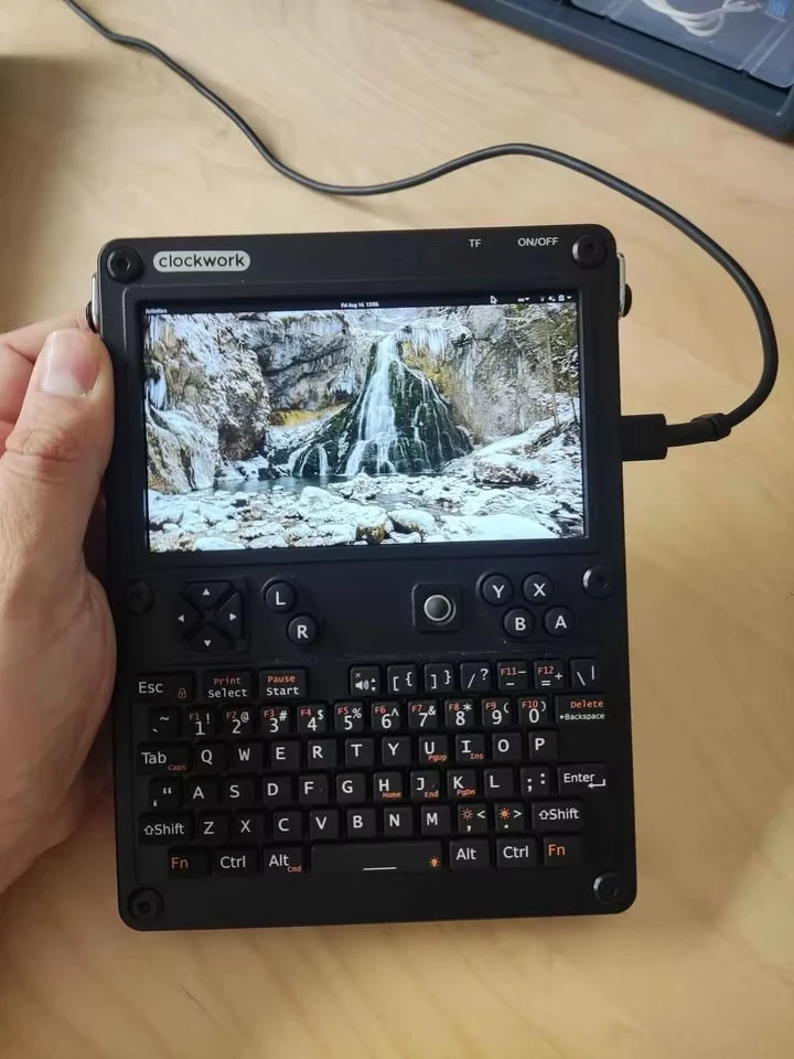 New 100% original uConsole clockwork kit available Raspberry Pi