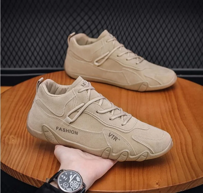 Bottines en cuir imperméables pour homme chaussures décontractées_voghion.com
