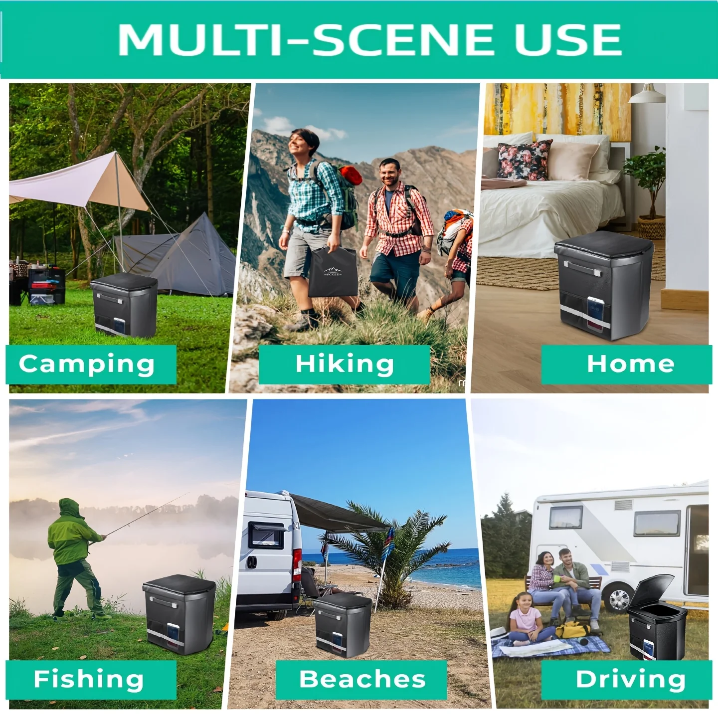 XL Portable Camping Toilet 6