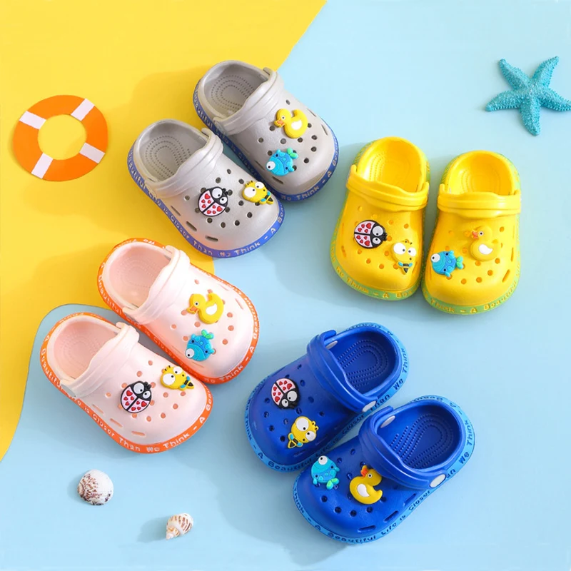 Kids Sandals Summer Baby Shoes for Girls Boy Mules Cartoon Infantil for Boy Children's Garden