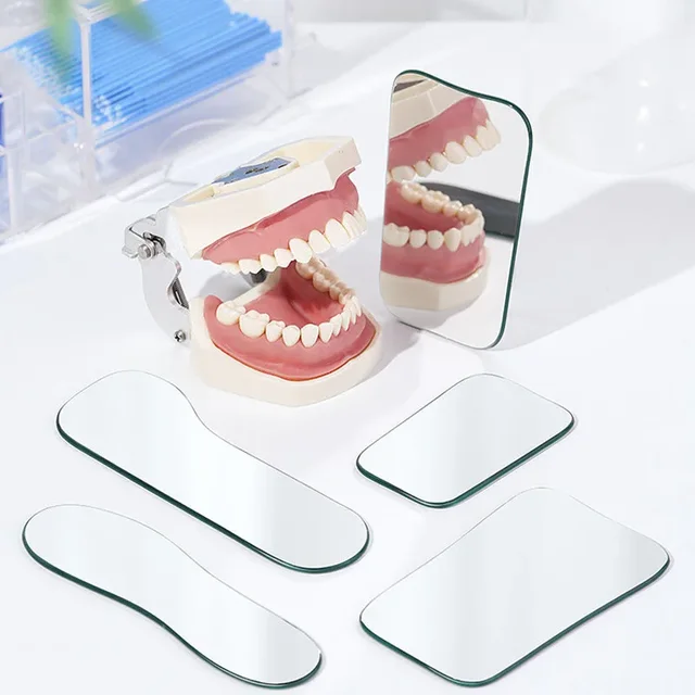 1PC Dental Orthodontic Mirror Photography Double-Sided Mirrors Dentistry Material Reflector Intra Oral