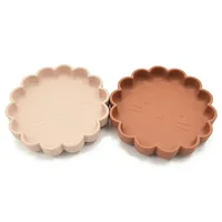 Best Seller Lion Style Flower Silicone Plate BPA Free Food Grade Silicone Suction Plate Sample Available For Quality Check 2