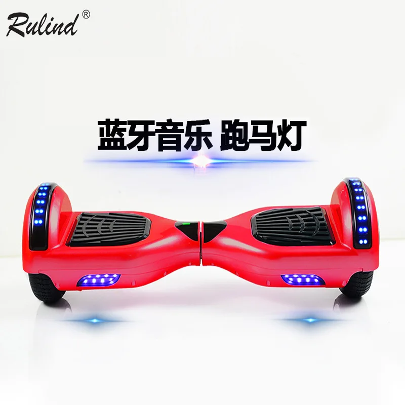 6.5 Inch Children's Twisting Scooter Two-wheeled Blue Tooth Music Marquee 8 Inch Smart Adult Electric Balance Scooter