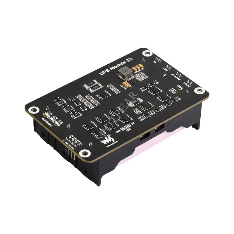 Raspberry pi Ups Placa de Expansão da Fonte Alimentação Módulo de Alimentação Ininterrupta Suporta Carregamento e Saída de Potência ao Mesmo Tempo - Imagem 2