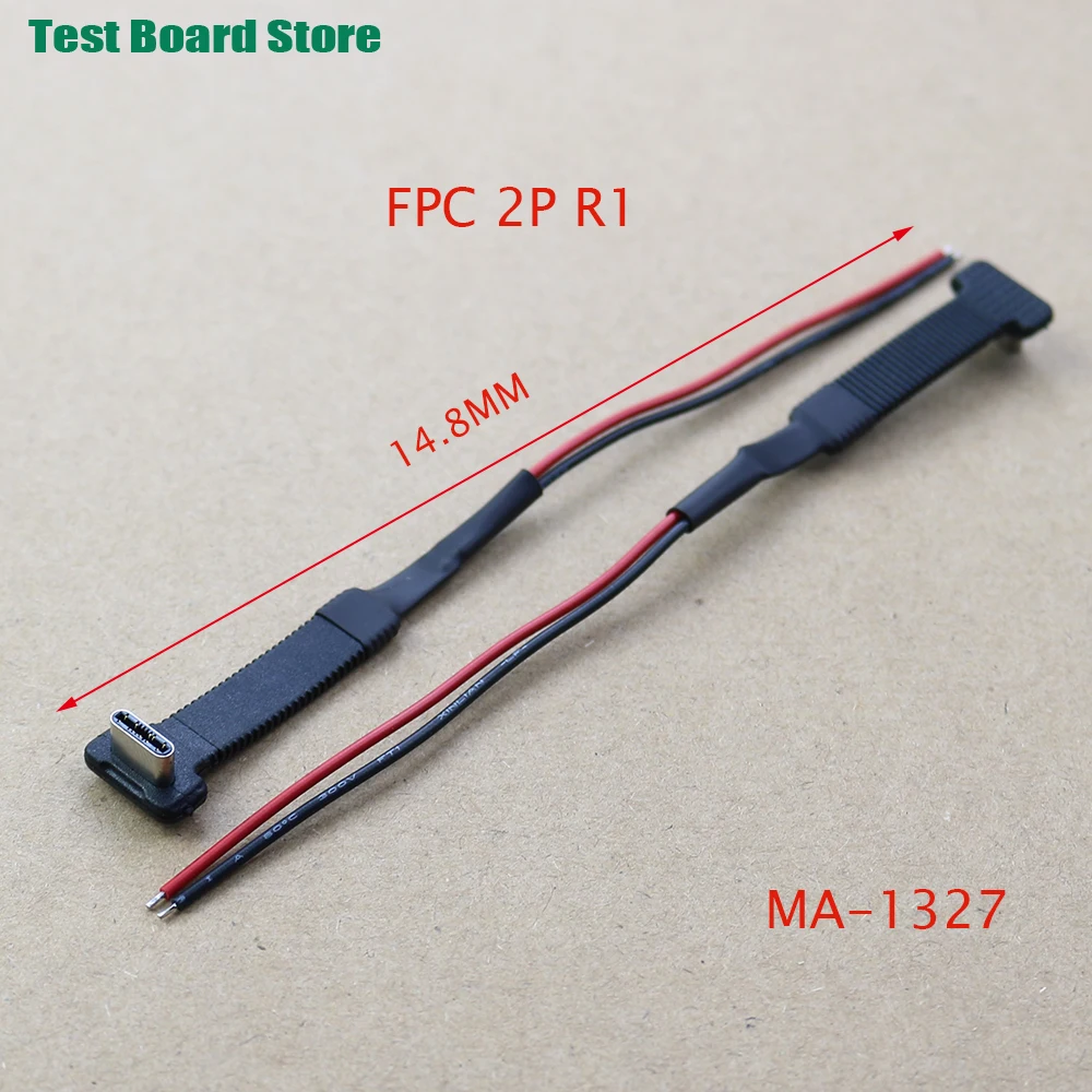 

Test Board 1pcsType-C 2Pin Wireless Charging R1 Resistor Injection Nolding Plus Welding Wire FPC Flexible Cable Crimping Install