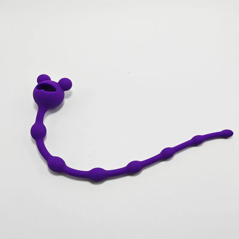 Silicone Urethral Catheter Dilator Horse Eye Stimulation Sounding Penis Plug Insert Urethra Beads Adult Sex Toys for Men Gay urethral dilator silicone urethral dilator