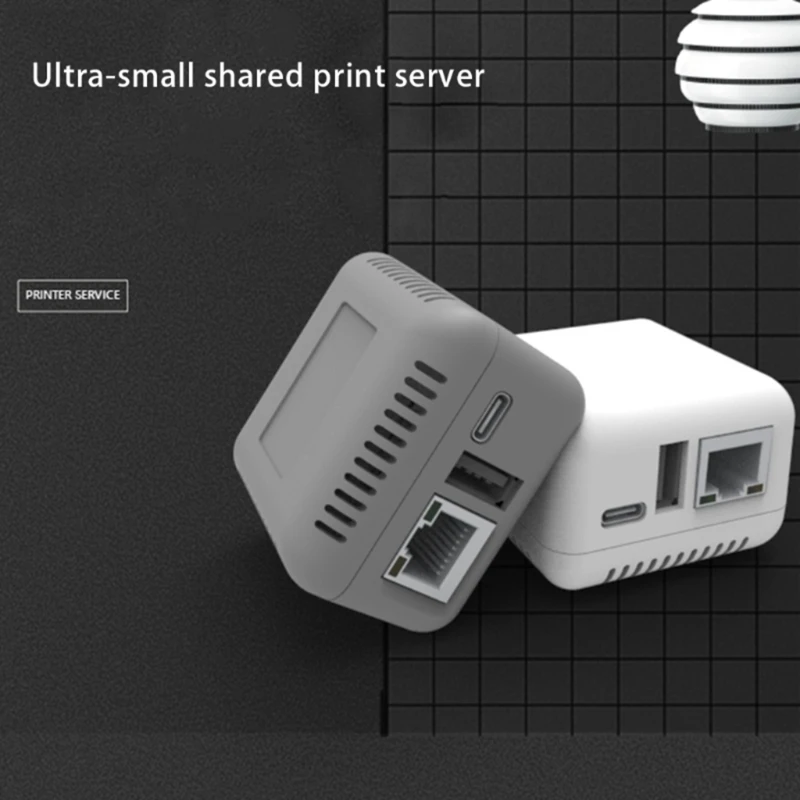 de impressão 10 100mbps rj45 porto para