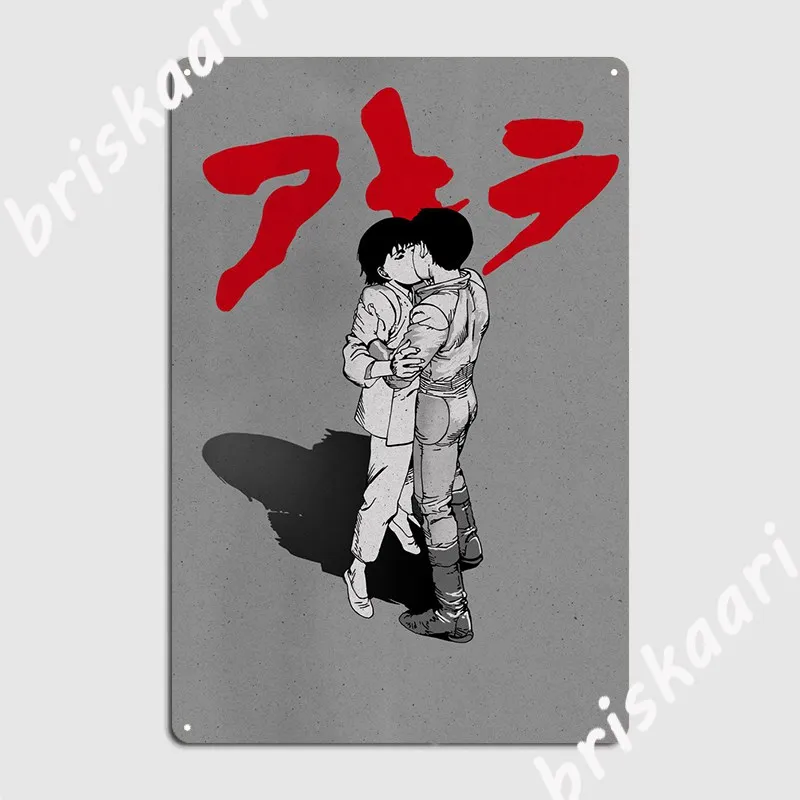 

Металлические таблички Akira, винтажный жестяной плакат для кинотеатра, гостиной