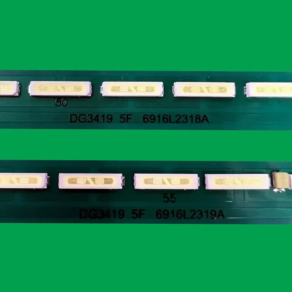 LG 55UF6450, 55UH6150, 55UH6030, LED Light Strips In Metal Casing 6922L 0159a 6916l 2318a 6916l 2319a - Foto 9