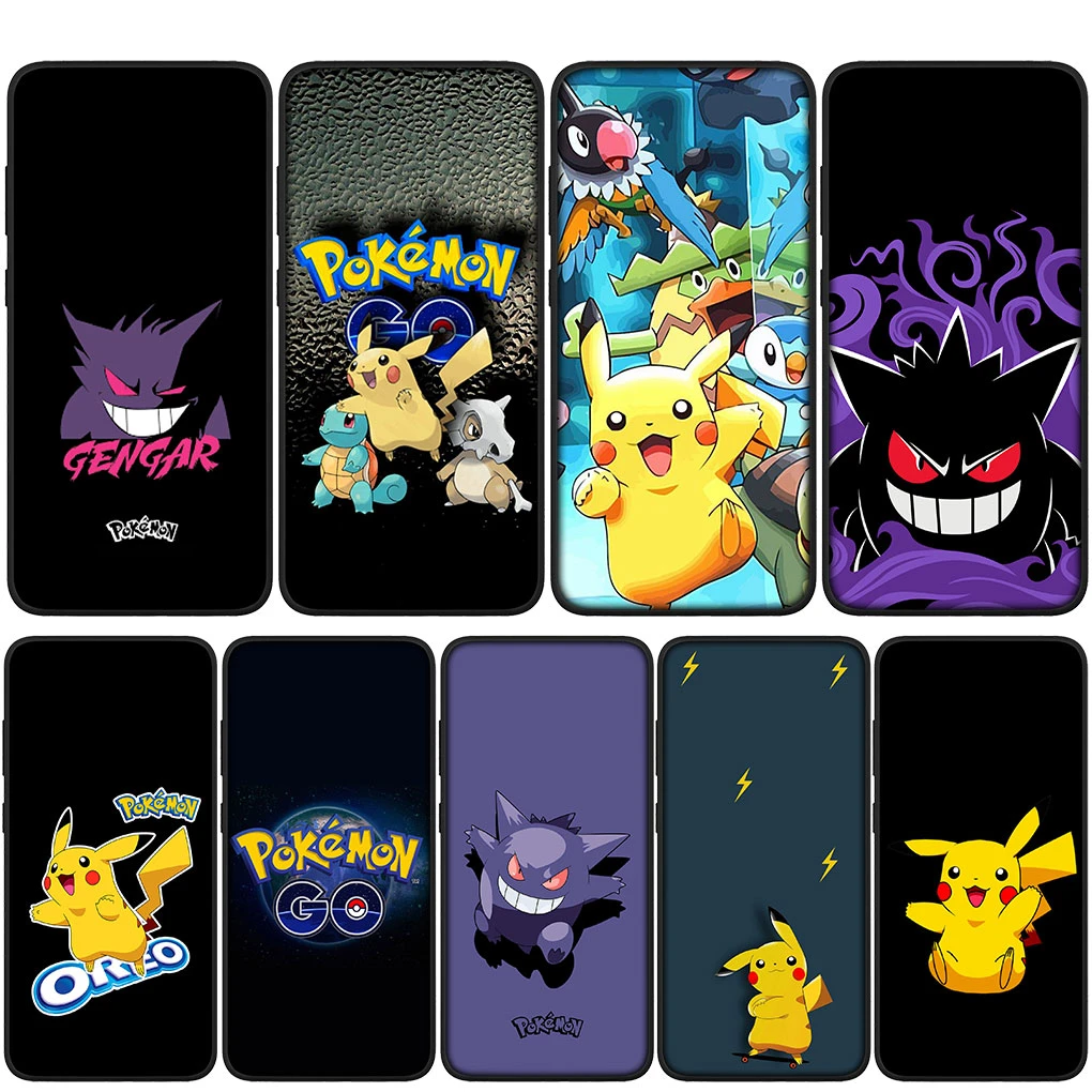 Alentar tono Iniciativa Funda Pokémon GO Gengar Pikachu para Xiaomi Redmi Note 11, 10, 9, 8 Pro,  9S, 10S, 11S, 9A, 9C, 9T, 10A, 10C, 8A, 7A, C| | - AliExpress