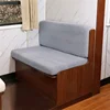 2Pcs/Set Stretch Polar Fleece RV Cover Easy Install Chair Cushion Cover Sofa Cover Dust Proof Camping Car Bench Slipcovers Bar 5