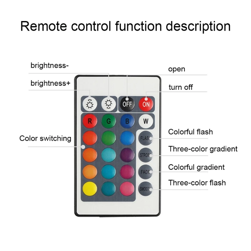 3D Moon Lamp Accessories Rechargeable Light Board 16 Colors Led Lunar Light Data Cable Remote Controller for Kids Room