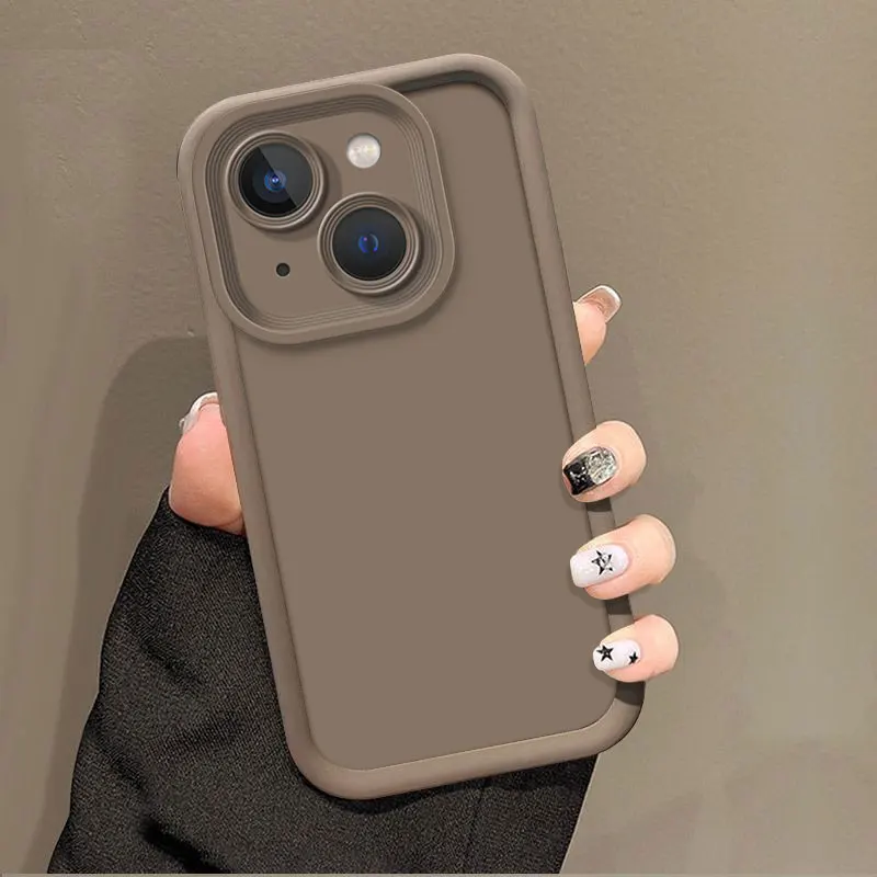 Matte Anti-Drop Soft Protective Phone Case - Full Package Coverage
