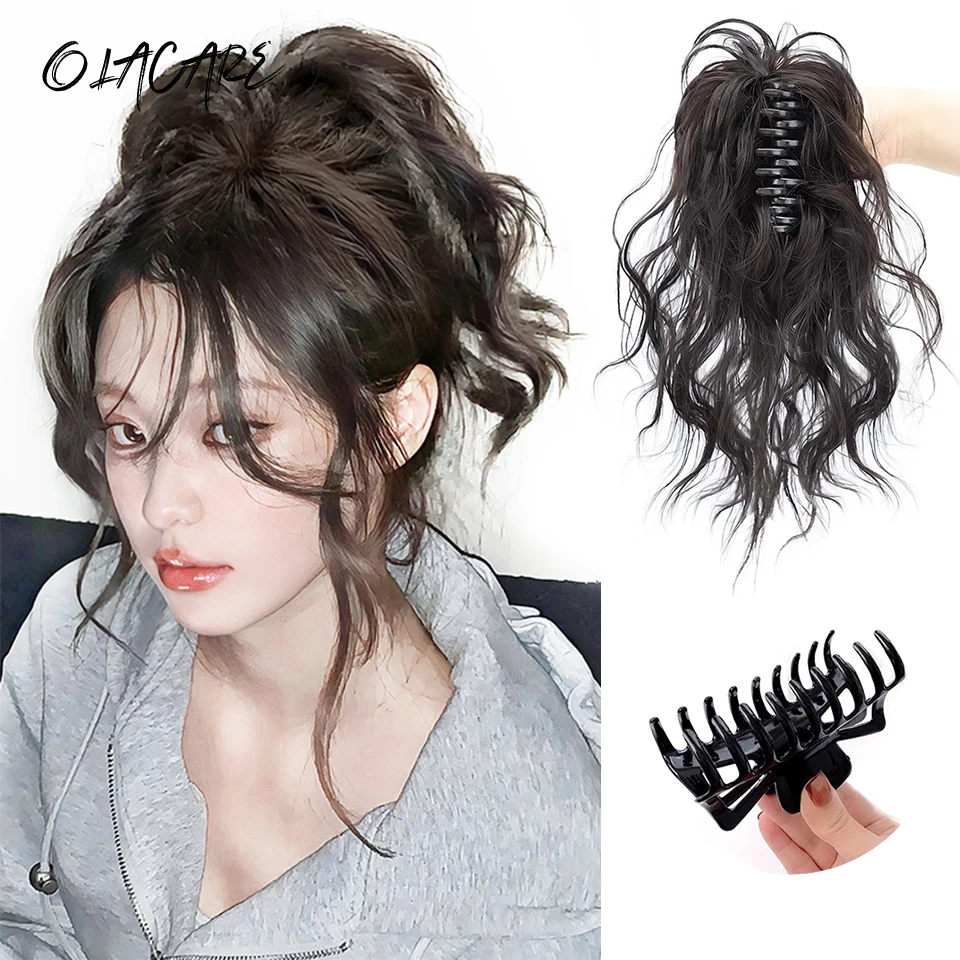 Synthetic Curly Ponytail Hair Extension Clip