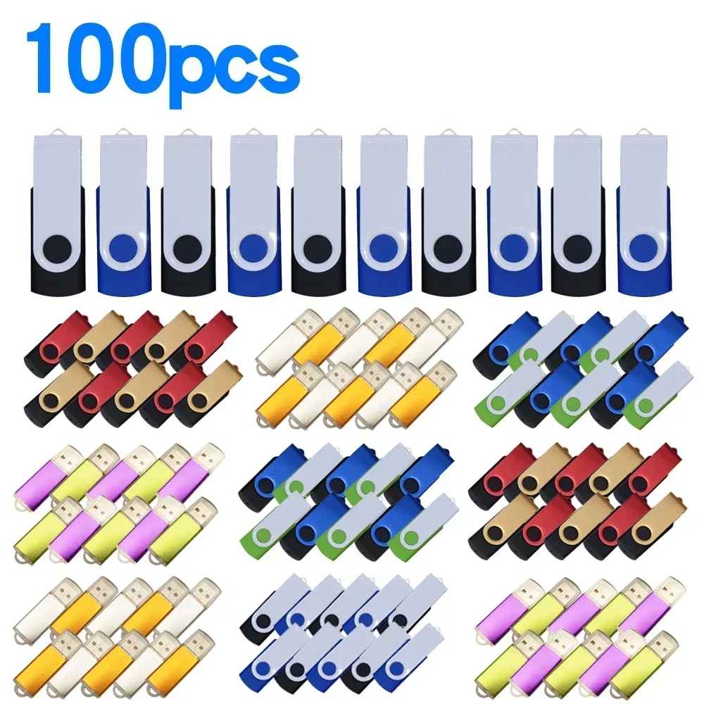thumbnail image 1 of Memoria USB 2,0 de metal con logotipo gratuito, 100 unidades, 32 GB, 64 GB, 128 GB, resistente al agua, 16 GB, 8 GB, 1 of 5