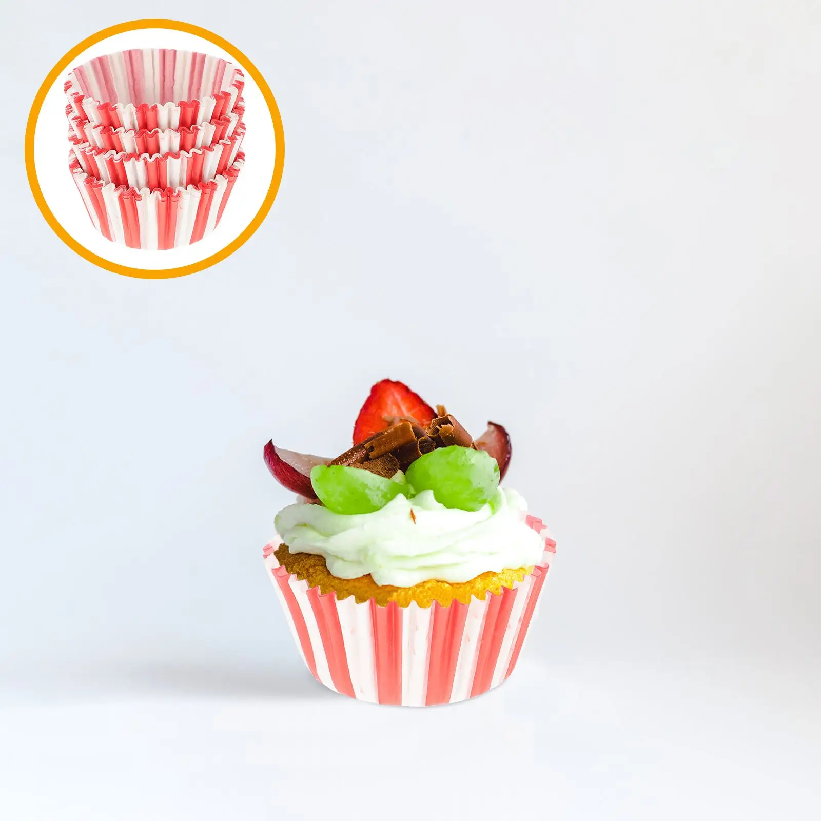 100pcs Paper Muffin Cups Baking Cup Set Cupcake Cups Wrapper Bakery Party Supplies baking paper cups