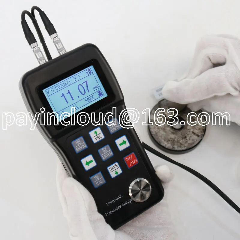 

Permeable Coating Thickness Gauge 3-40mm Plastic Ceramic Composite Glass Coating Digital Metal Thickness Gauge