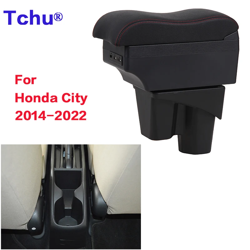 ForHondaCityArmrestBoxForHondaCITYCarStorageBox20142022