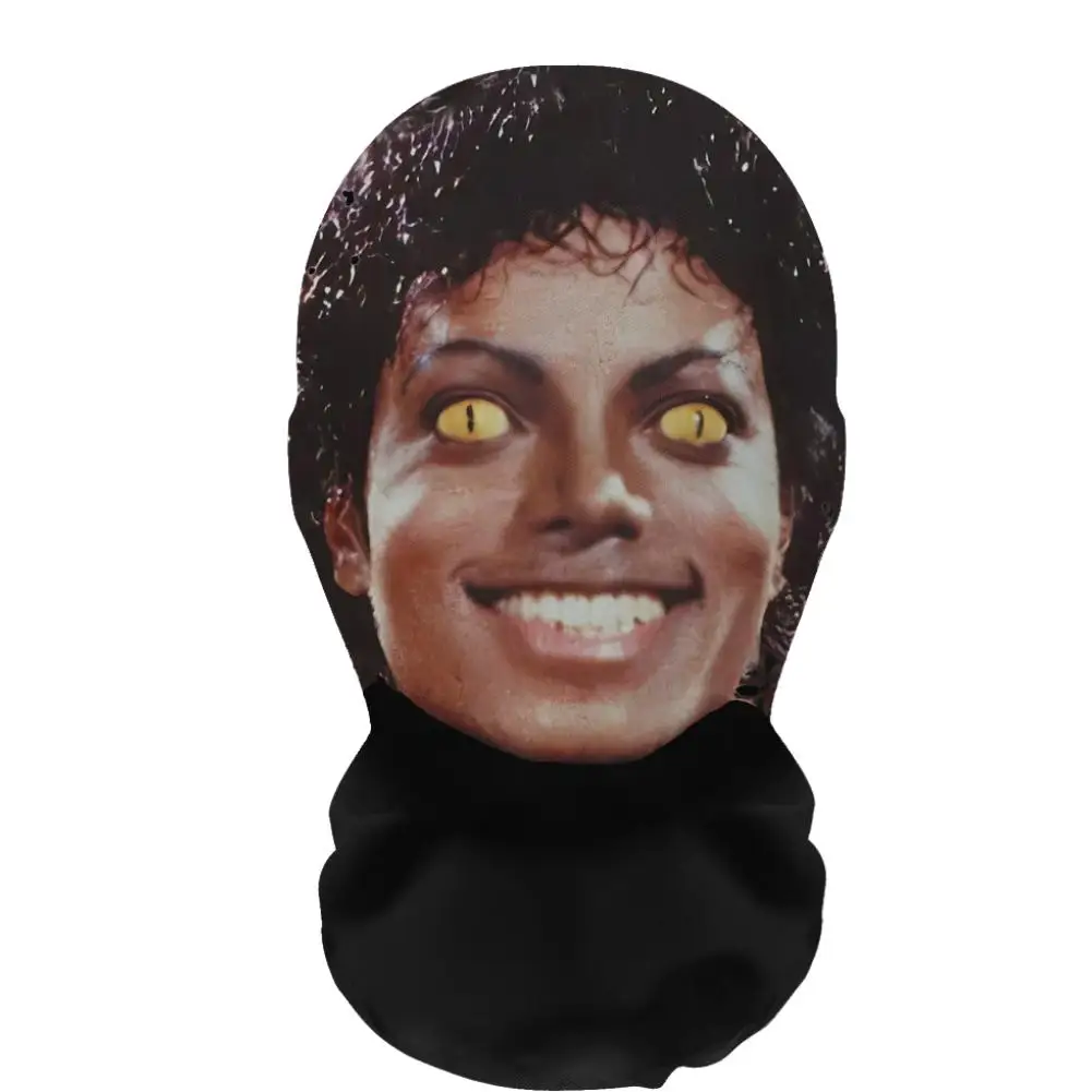3D Printed Seamless Mask Celebrity Face Funny Head Cover Riding Scarf Cosplay Party Headwear Hip Hop Hood Balaclava