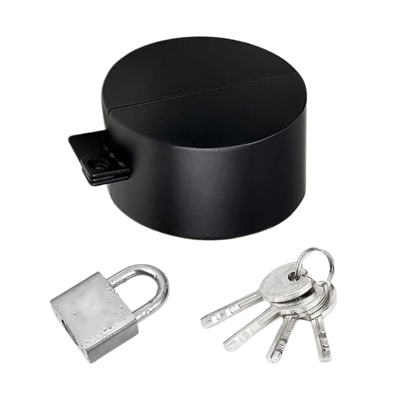 E5BE Door Handle Lock Door Knob Lock Out Device Disable The Doorknob/Faucet/Valves Knob Child Proof Cover Case Durable